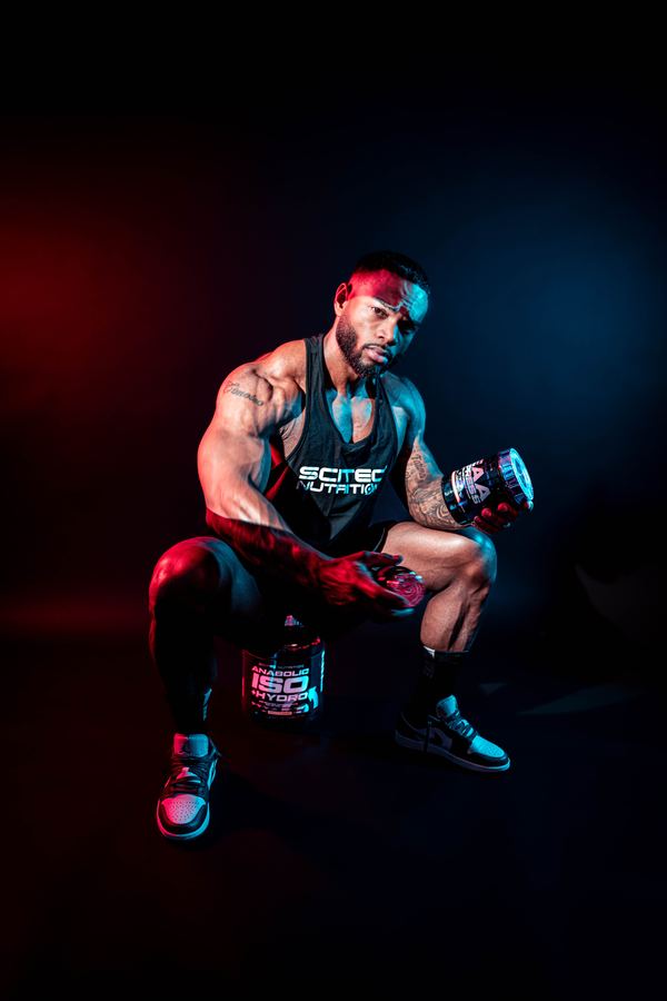 Portrait fitness studio cinématique